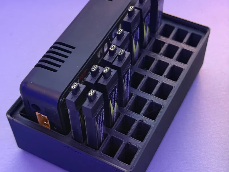 Gridfinity Whoopstor V3 + 1s 300mah Lipo Organizer
