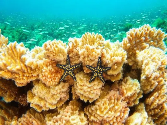 Starfish v3 earrings