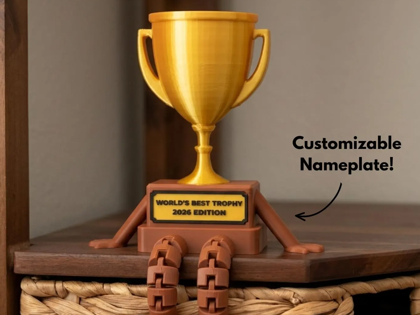 Customizable Articulated Trophy