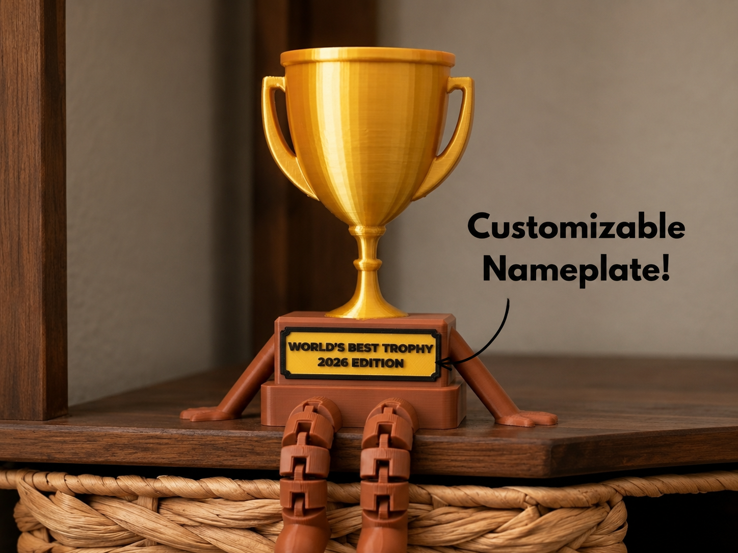 Customizable Articulated Trophy
