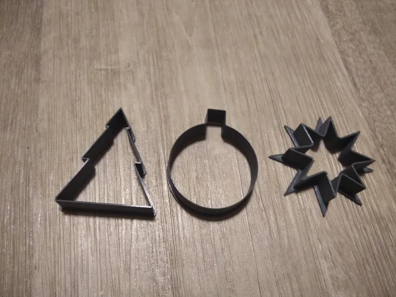 Christmas cookie cutters