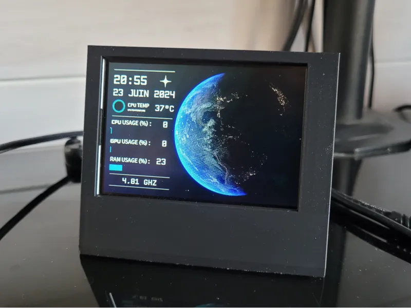 Turing Smart Screen 3.5inch Landscape Support