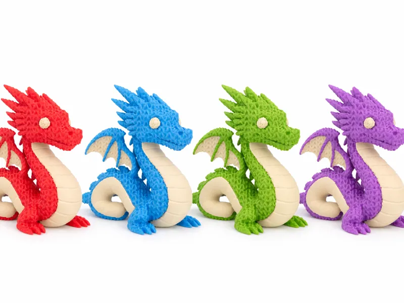 Knitted Dragon ELIxum