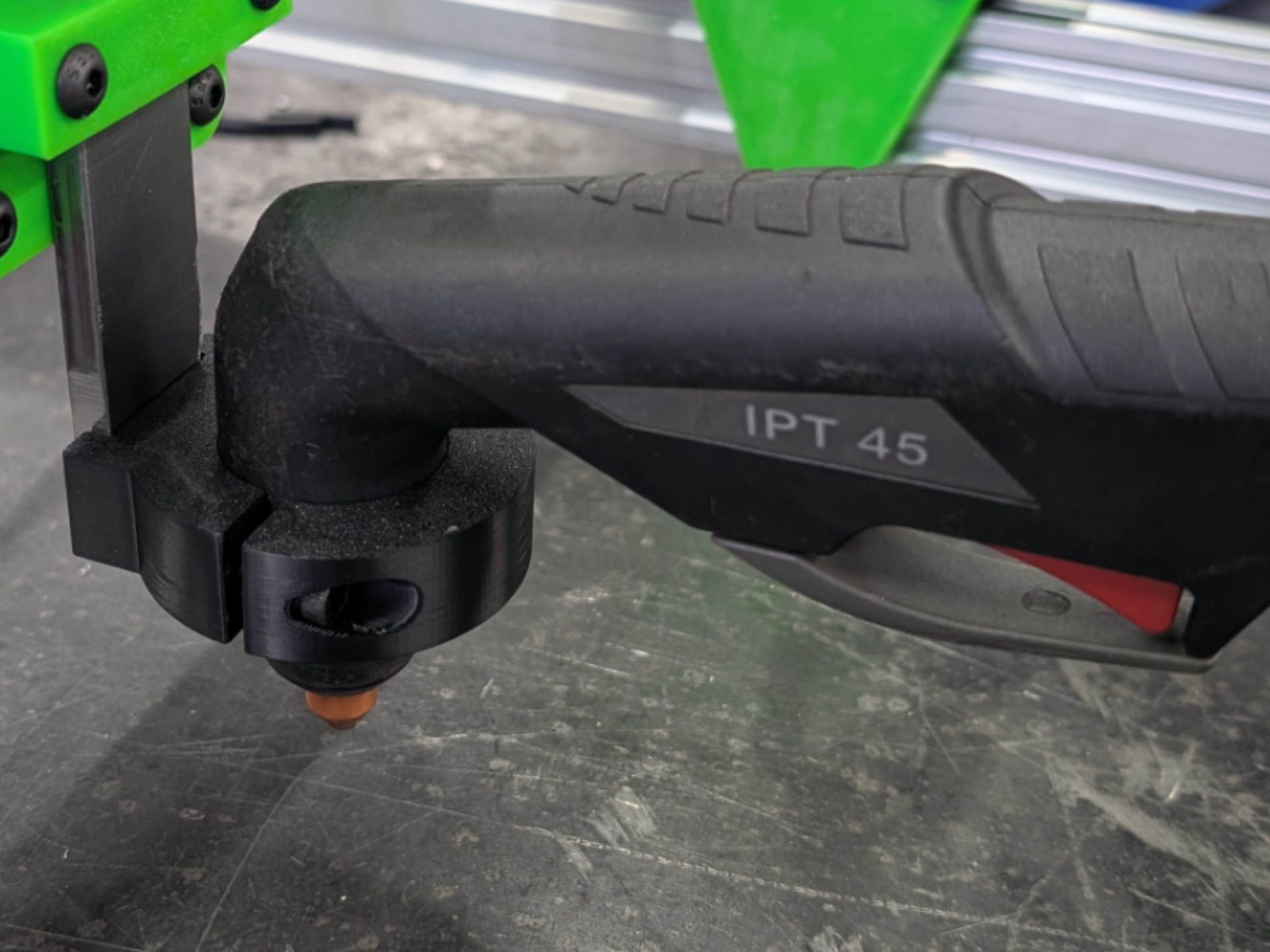 IPT-45 plasma torch clamp for CNC