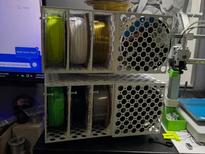 Multiboard Spool Carousel and spool