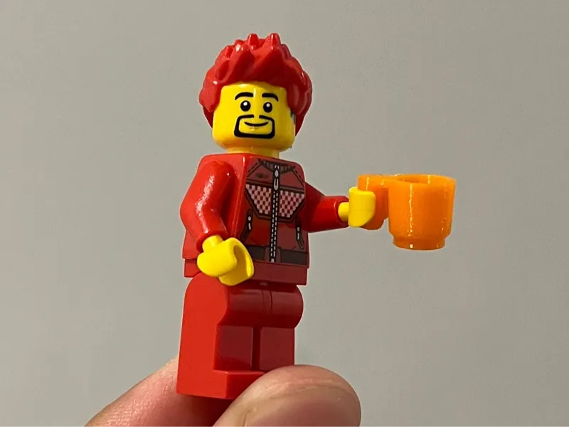 Mug / Coffee Cup – Brick Minifigure Accessory