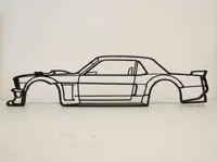 Hoonicorn Ford Mustang — décoration murale — photo 2