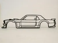 Hoonicorn Ford Mustang — décoration murale — photo 1