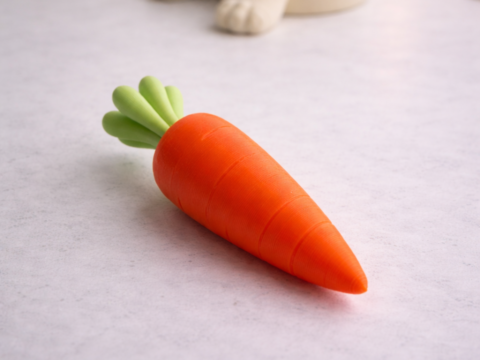 Oster-Karotte, Osterhase Karotte Deko|Fast-Print