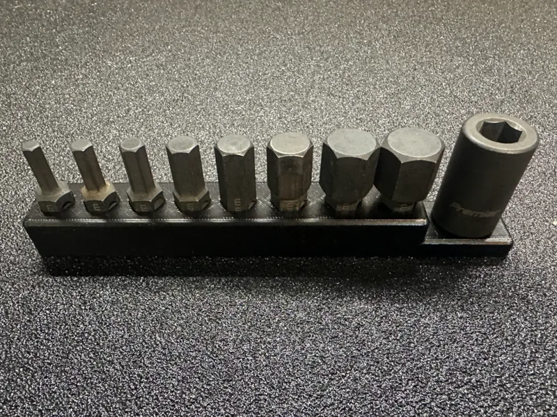 Sealey Premier 1/2 Impact Hex Bits Holder