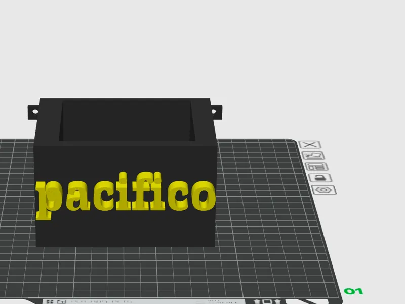 pacifico bottle cap bin
