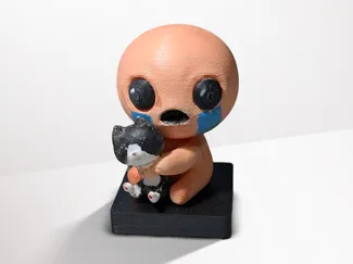 Isaac and Guppy from The Binding of Isaac (TBOI)
