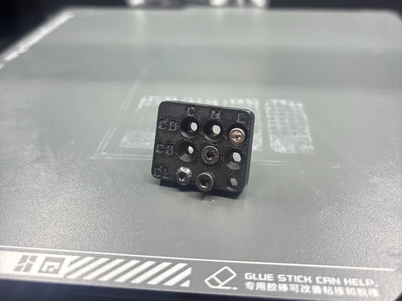 Test Part for Solidworks M3 Hole Features