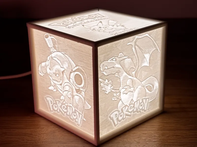 Lithophane - Pokemon