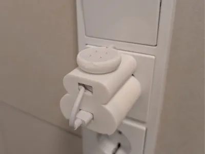 Wall mounted Google Pixel Watch 3 charger