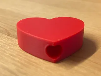 Heart Straw Topper
