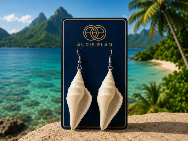 Ocean Whisper Shell Earrings