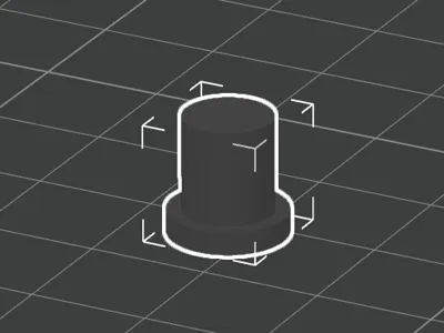 Spektrum DXS replacement pushbutton