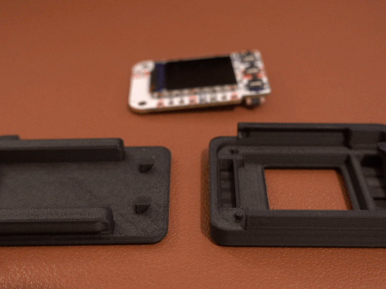 WEMOS S3 Mini Pro Snap-Fit Case + Sliding Lid