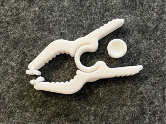 Clamp /print in place