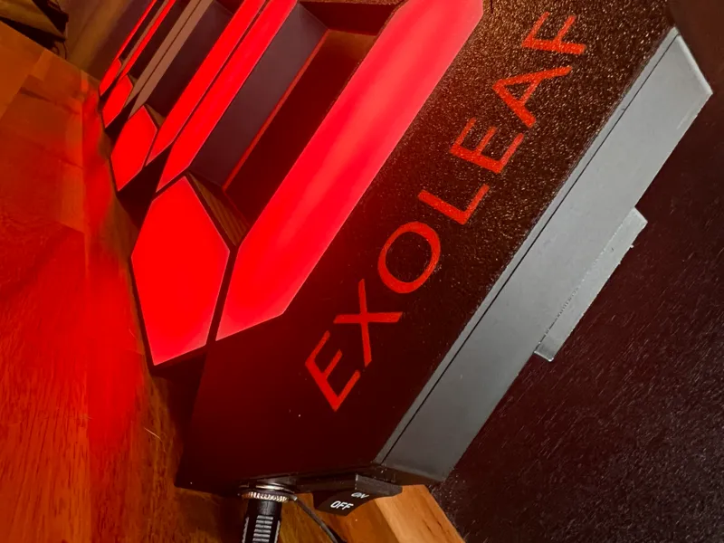 ExoLeaf Led Wall Clock