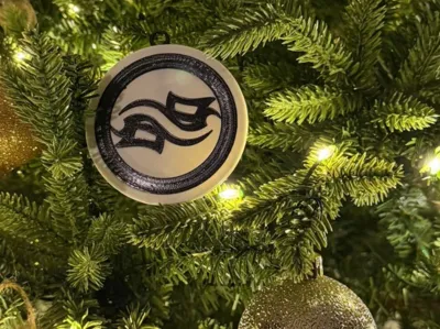 Little Bros Tattoo Xmas Ornament