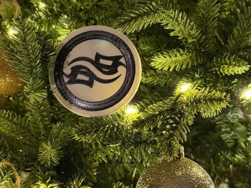 Little Bros Tattoo Xmas Ornament