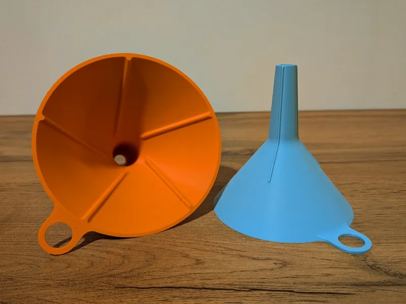 Funnel with better airflow