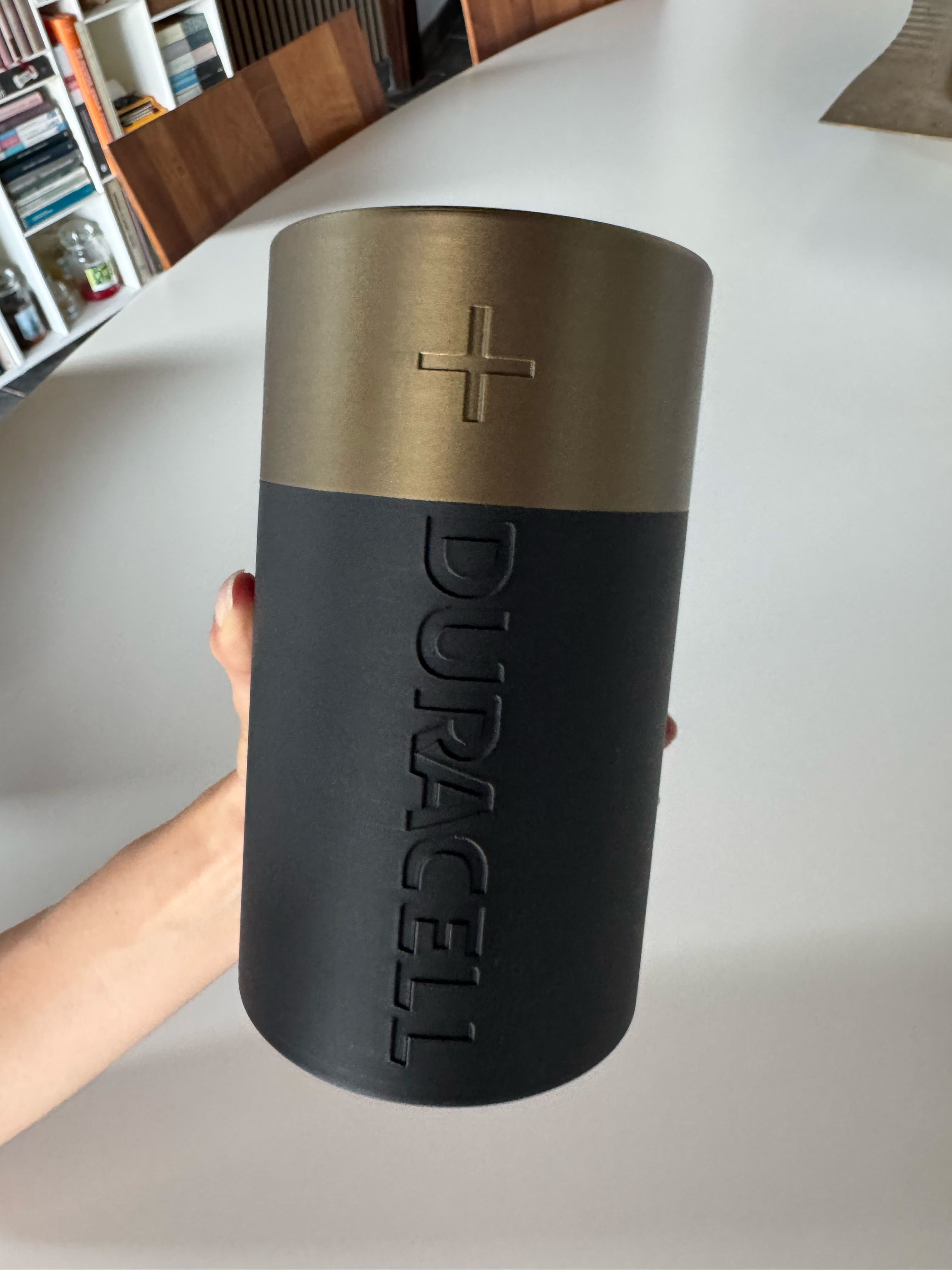 Duracell giant battery box jumbo storage container - 1