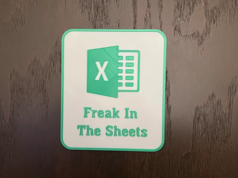 Freak In The Sheets - Simple Sign