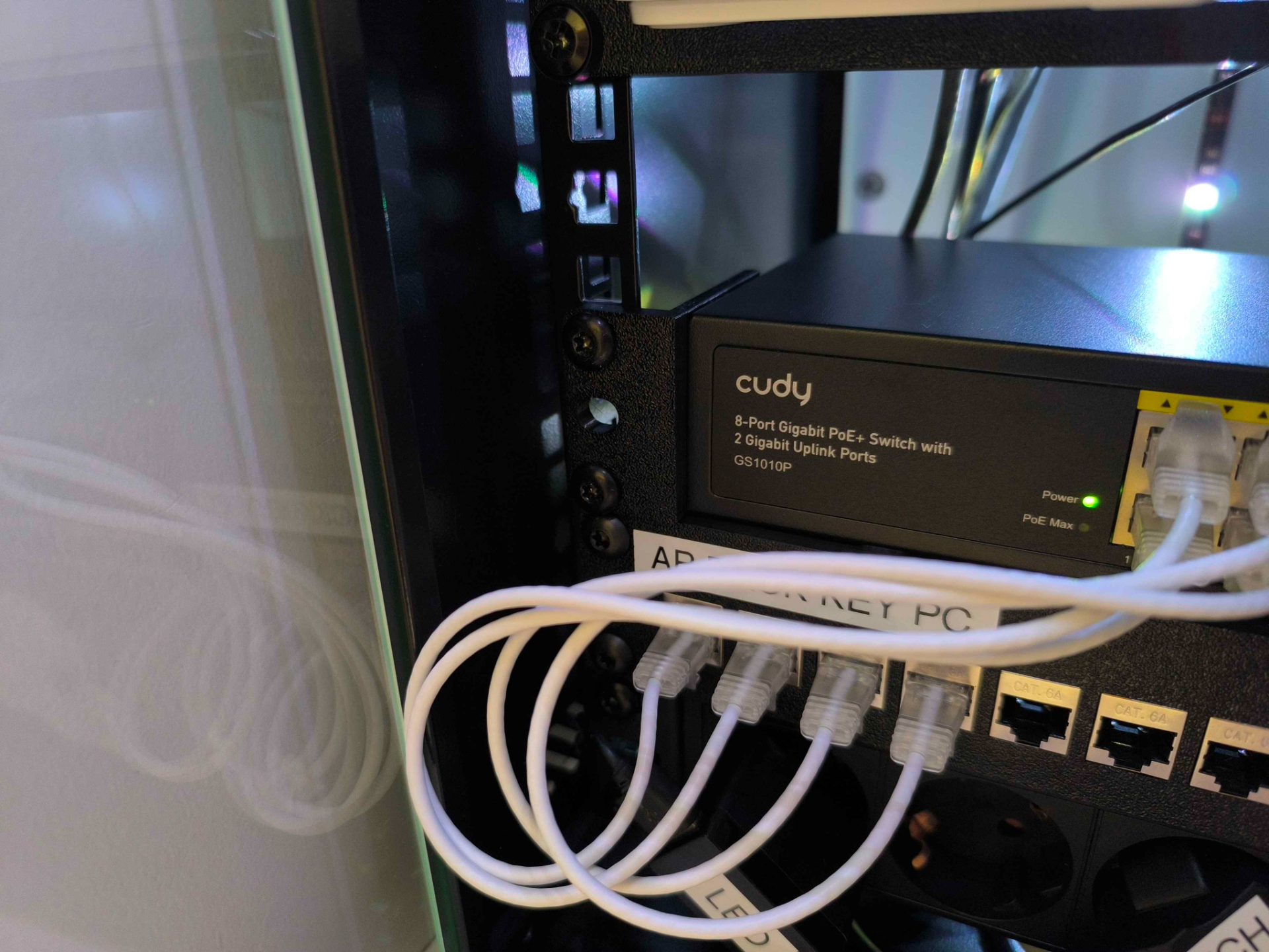 cudy 8 port switch rack mount 