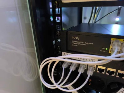 cudy 8 port switch rack mount 