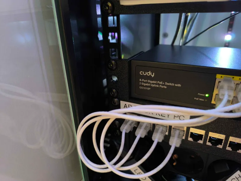 cudy 8 port switch rack mount 