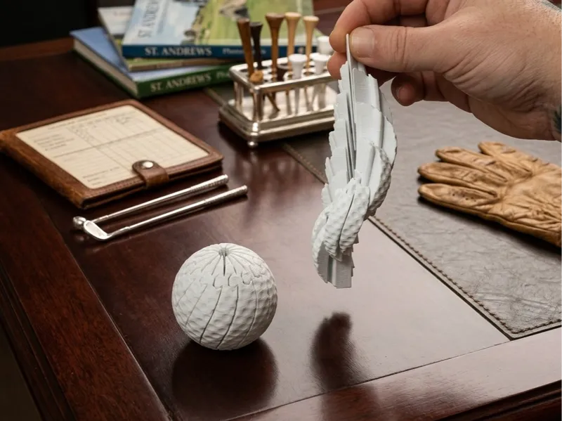 GOLF BALL TWISTY FIDGET