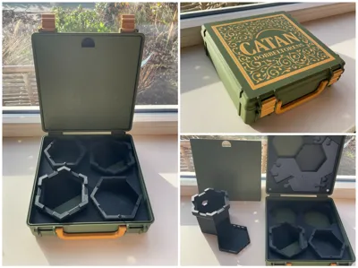 Catan Dice Towers Box (English version Included)