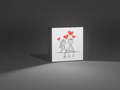 Valentine's Day Light box