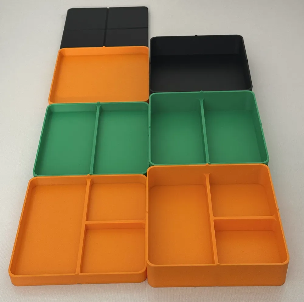 Interlocking Stackable Trays - Free 3D Print Model - MakerWorld
