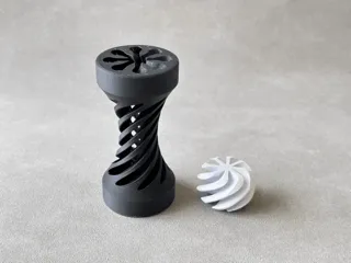 Vortex Ball Fidget – Spinning Core Twist Toy