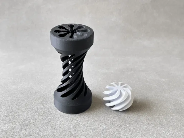 Vortex Ball Fidget – Spinning Core Twist Toy