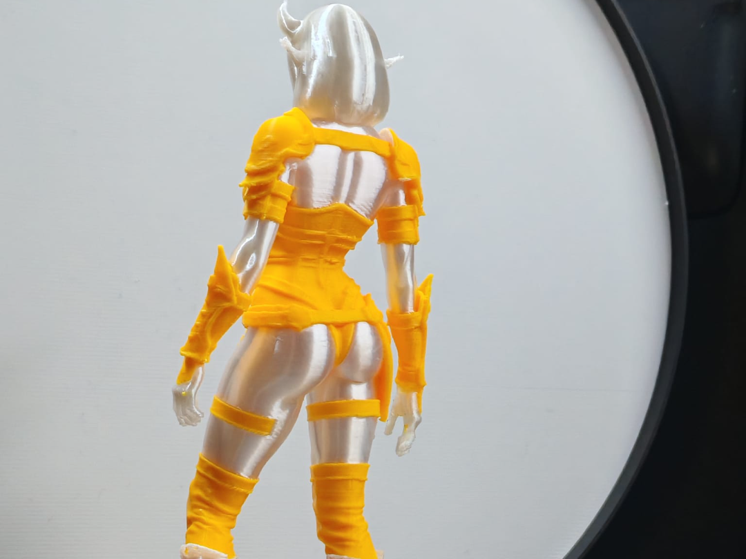Stylized Demon Succubus - Dual Color Premium 