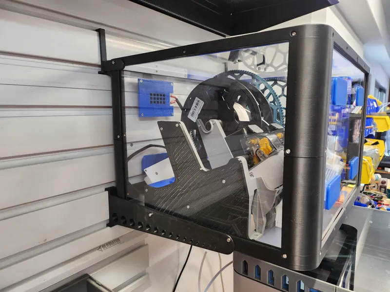 Wall mount brackets for Python AMS enclosure