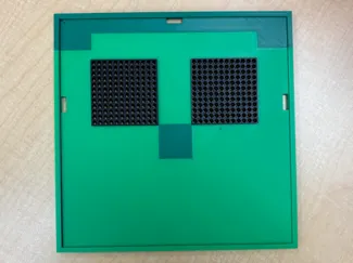 Minecraft inspired zombie mask