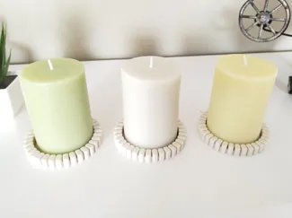 base para velas de 7 cm