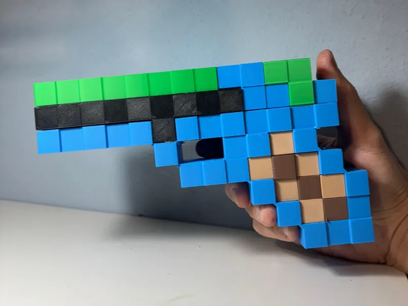 Minecraft Gun (no AMS required)