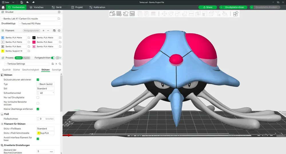 Multicolor Pokemon 061 to 075 (Gen 1) - Free 3D Print Model - MakerWorld