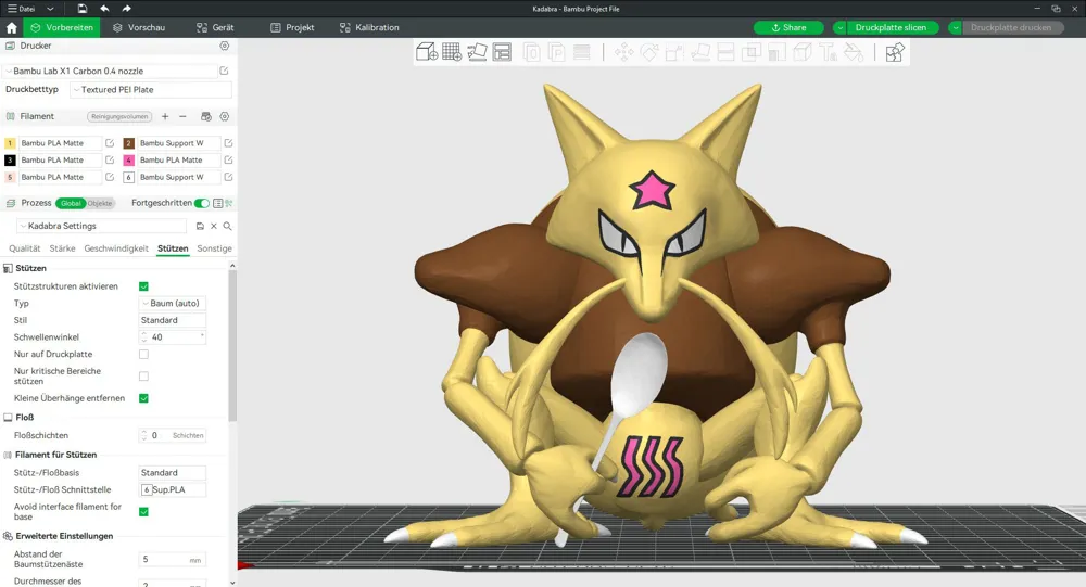 Multicolor Pokemon 061 to 075 (Gen 1) - Free 3D Print Model - MakerWorld