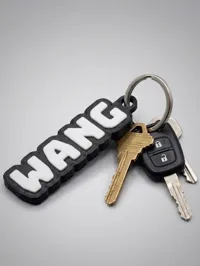 Porte-clés prénom personnalisable — photo 3