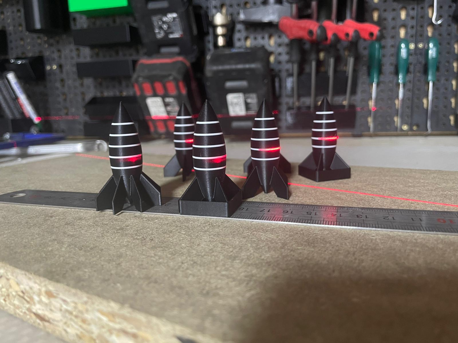 Miniatura 2 do modelo 3D Cabinet leveling pegs