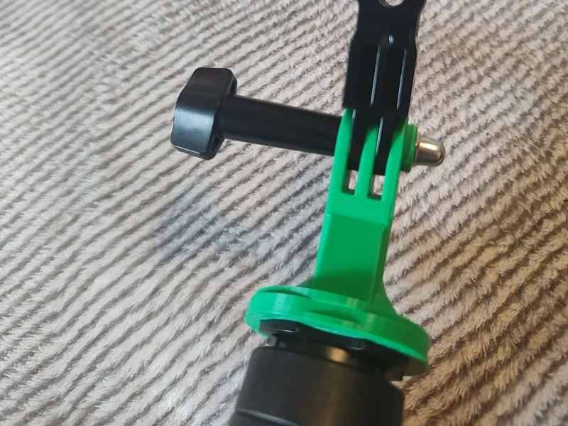 Quiklox in Gopro mount