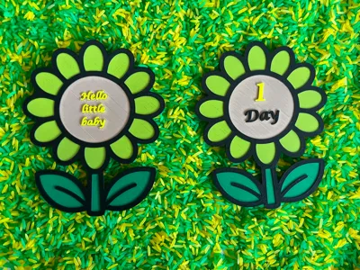 sunflower milestone cards